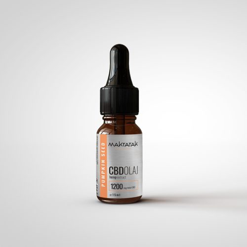 ÇBĐ kenderolaj ERŐS  - 1200mg full spect. CBD, PUMPKIN SEED formula